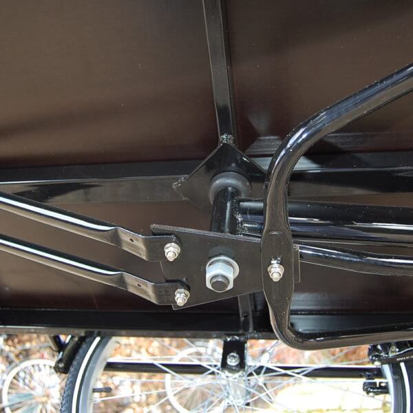 Frontstel ladcykel