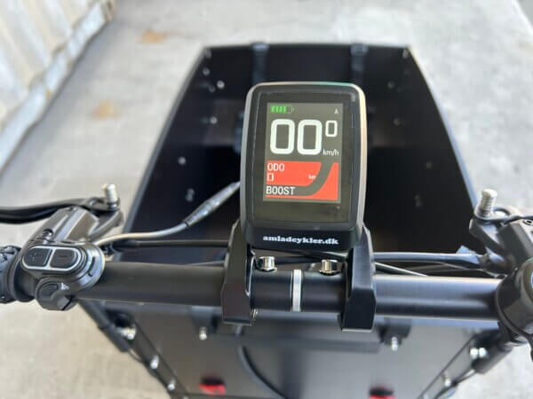 Ultimate Curve centermotor - krankmotor - Amladcykler - Amladcyklar - Amcargobikes - display