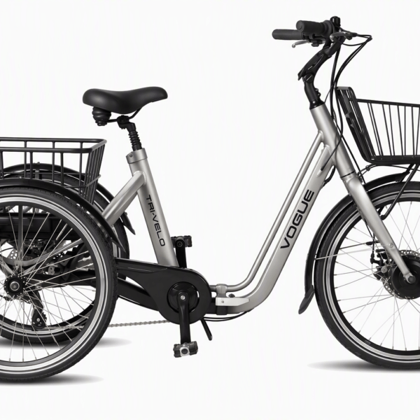 Amladcykel El Handicapcykel -grå